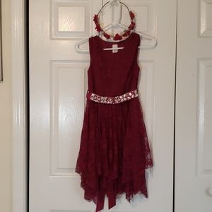 Child's wedding party dress.